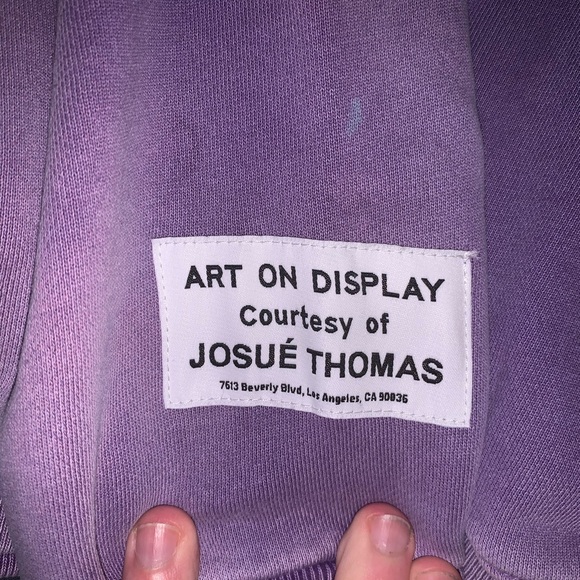Gallery dept zip up hoodie - ART on display by JOSUÉ THOMAS - Picture 3 of 10